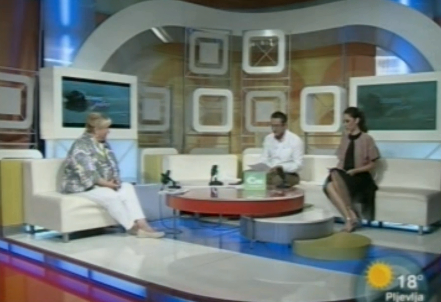 Interview for the National Television of Montenegro