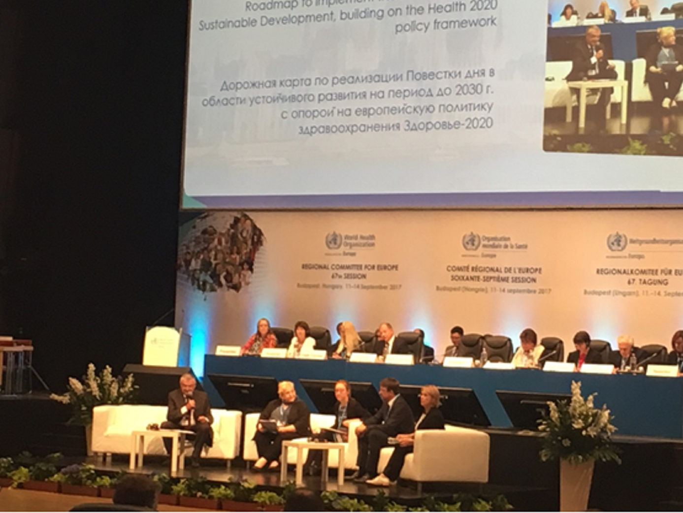 NOTES from the Panel on Roadmap to implement the 2030 Agenda for Sustainable Development, building on the Health 2020 policy framework