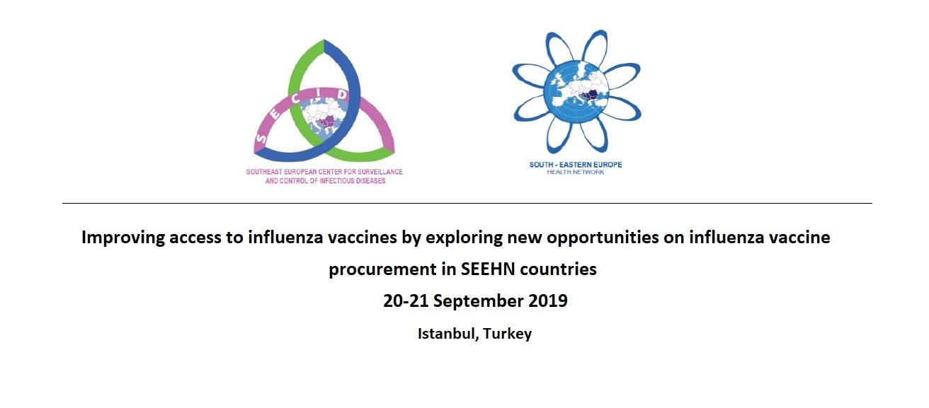 Workshop on Improving access to influenza vaccines by exploring new opportunities on influenza vaccine procurement in SEEHN countries