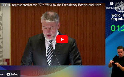 SEEHN represented at the 77th WHA by the Presidency Bosnia and Herzegovina